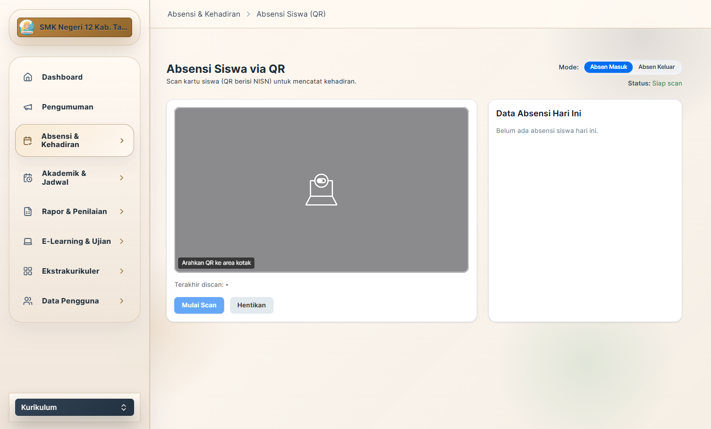 Absen Siswa QR